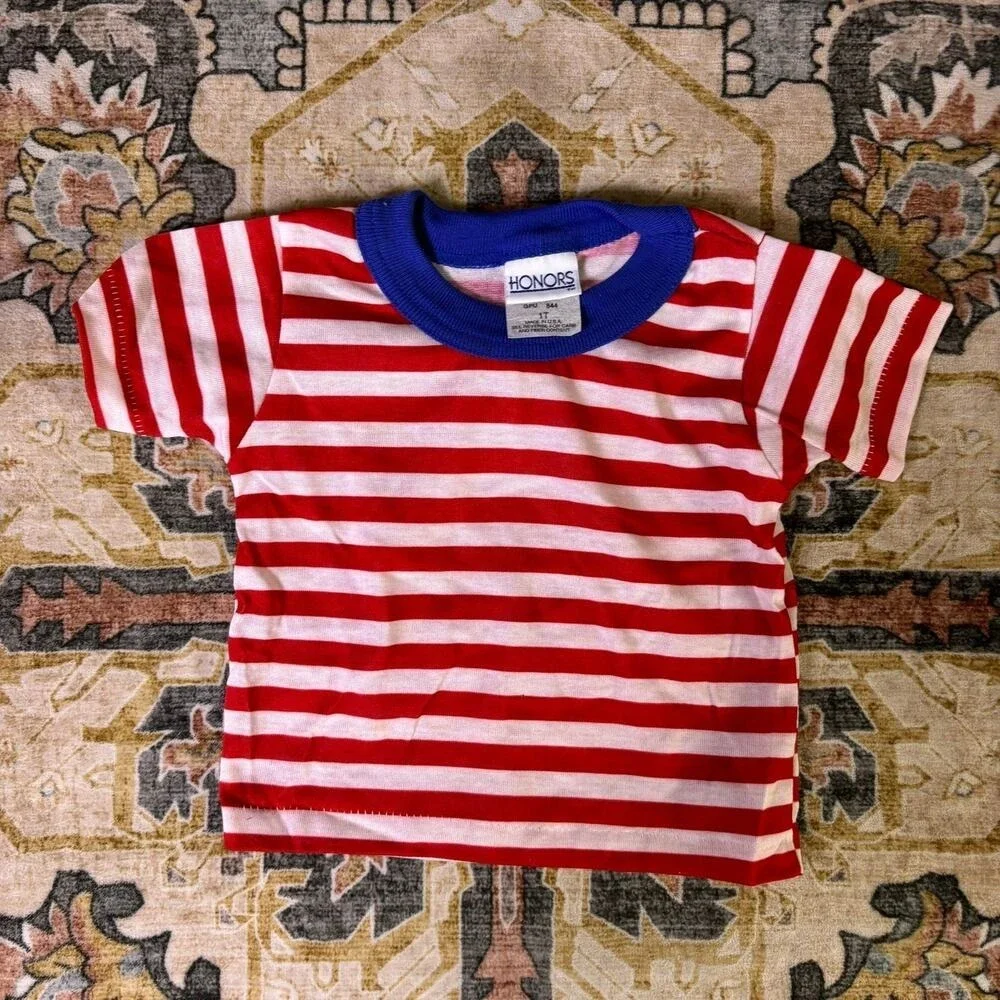 Vintage 1970s baby toddler one year old clothes bundle outfit lot flare jumper